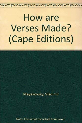 Stock image for How Are Verses Made for sale by Heartwood Books, A.B.A.A.