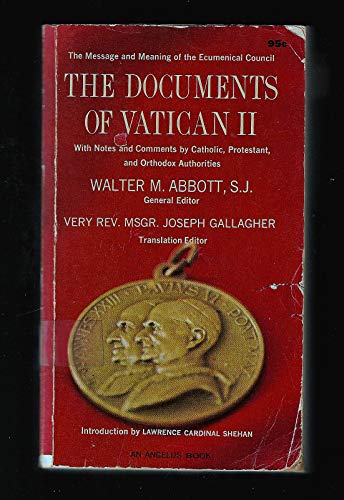 Stock image for Documents of Vatican II for sale by Better World Books