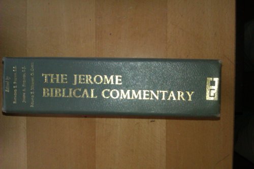 Stock image for The Jerome Biblical commentary / edited by Raymond E. Brown, Joseph A. Fitzmyer, Roland E. Murphy ; with a foreword by Augustin Bea: two volumes in one for sale by Ystwyth Books
