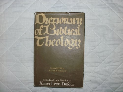9780225660081: Dictionary of Biblical Theology