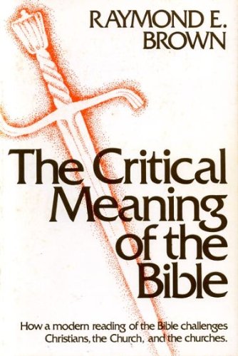 Stock image for Critical Meaning of the Bible, The for sale by Ammareal