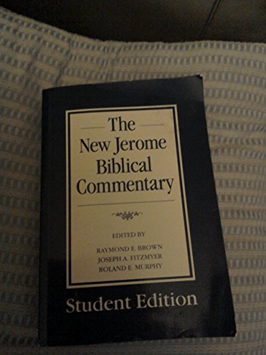 9780225667349: The New Jerome Biblical Commentary (Student Edition)