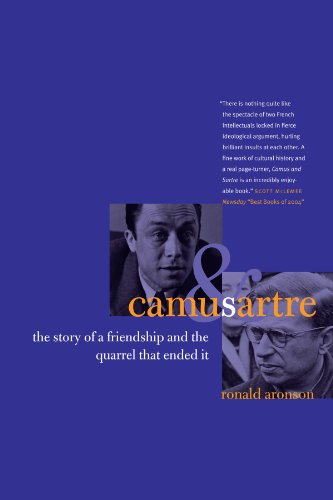 Beispielbild fr Camus and Sartre: The Story of a Friendship and the Quarrel that Ended It zum Verkauf von Books From California