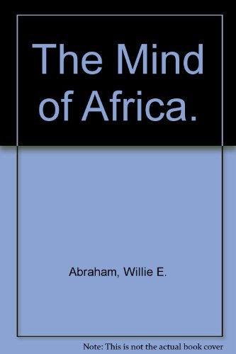 9780226000855: The Mind of Africa.