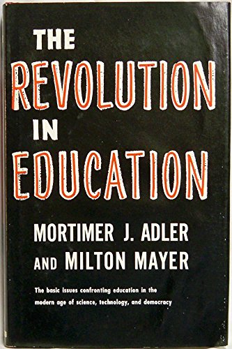 Beispielbild fr Revolution in Education zum Verkauf von Better World Books