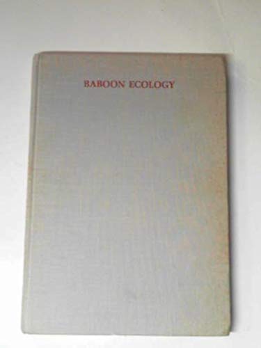Stock image for Baboon Ecology : African Field Research for sale by Better World Books: West