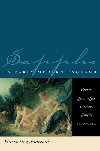 Beispielbild fr Sappho in Early Modern England zum Verkauf von Blackwell's