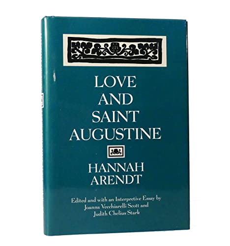 Beispielbild fr LOVE AND SAINT AUGUSTINE zum Verkauf von Second Story Books, ABAA