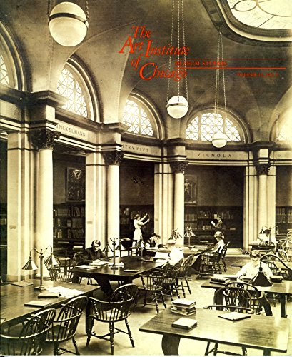 Stock image for The Art Institute of Chicago, Museum Studies: Volume 13, number 2 for sale by N. Fagin Books
