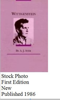 Stock image for Wittgenstein for sale by Books From California