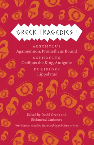 9780226035284: Greek Tragedies 1: Aeschylus: Agamemnon, Prometheus Bound; Sophocles: Oedipus the King, Antigone; Euripides: Hippolytus