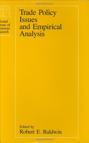 Beispielbild fr Trade Policy Issues & Empirical Analysis zum Verkauf von Ammareal