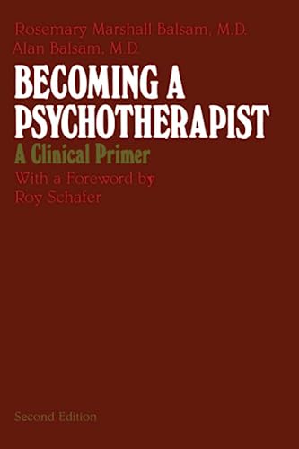 Stock image for Becoming a Psychotherapist for sale by Blackwell's