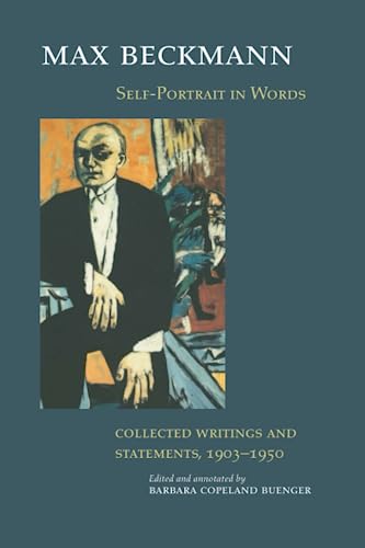 Beispielbild fr Self-portrait in words : collected writings and statements, 1903 - 1950 zum Verkauf von ACADEMIA Antiquariat an der Universitt