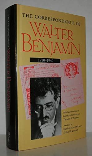 Beispielbild fr The Correspondence of Walter Benjamin, 1910-1940 zum Verkauf von Strand Book Store, ABAA