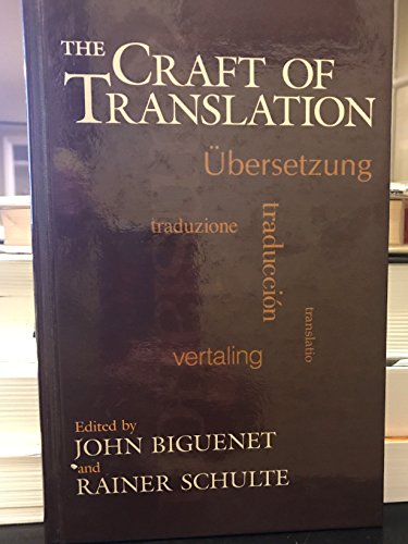 9780226048680: The Craft of Translation