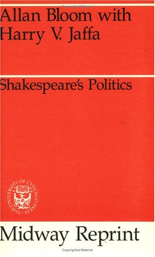 9780226060408: Shakespeare's Politics