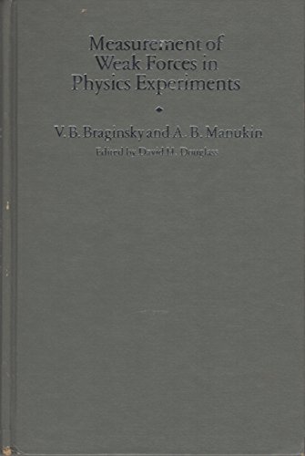 Measurement of Weak Forces in Physics Experiments