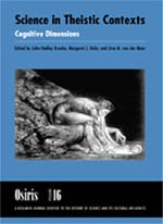 Imagen de archivo de Science in Theistic Contexts: Cognitive Dimensions (Osiris, Second Series Volume 16) a la venta por Walther's Books
