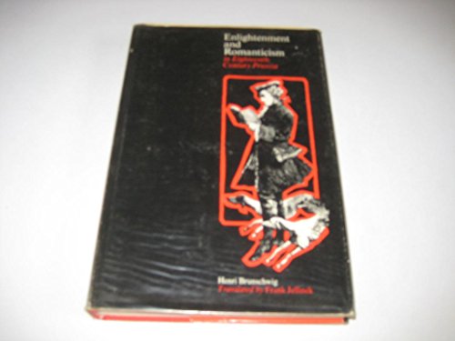 Stock image for Enlightenment and romanticism in eighteenth-century Prussia for sale by HPB-Red