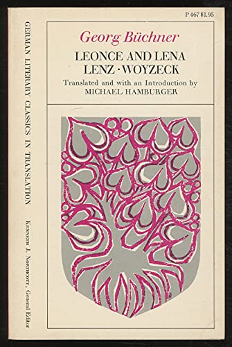 Stock image for Leonce and Lena : Lenz; Woyzeck (German Literary Classics in Translation Ser.) for sale by Books Do Furnish A Room