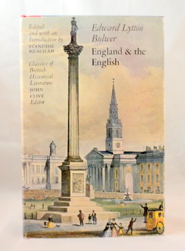 Stock image for England and the English (Classics of British Historical Literature) for sale by Wonder Book