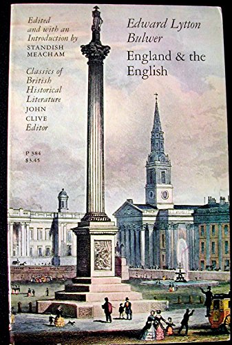 Stock image for England and the English (Classics of British Historical Literature) for sale by Wonder Book