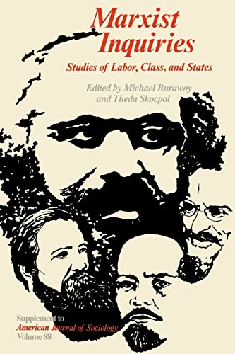 Stock image for Marxist Inquiries : Studies of Labor, Class, and States for sale by Better World Books