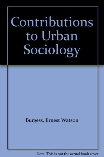 Stock image for Contributions to Urban Sociology for sale by Better World Books: West