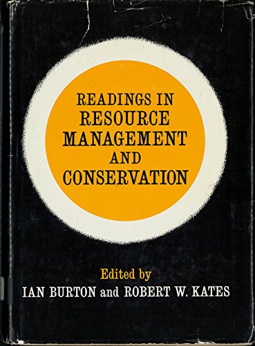 Beispielbild fr Readings in Resource Management and Conservation zum Verkauf von Better World Books