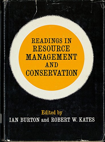 Imagen de archivo de Readings in Resource Management and Conservation a la venta por Better World Books