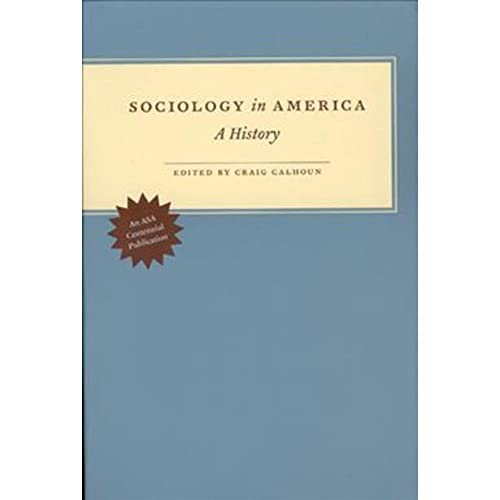 Imagen de archivo de Sociology in America: A History a la venta por HPB-Red
