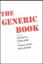 The Generic Book - Gregory N. Carlson (Editor), Francis Jeffry Pelletier (Editor)