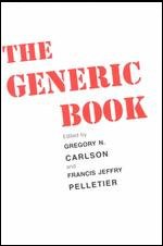 9780226092911: The Generic Book (Studies in Communication, Media, and Public Opinion)