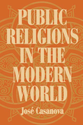 Beispielbild fr Public Religions in the Modern World zum Verkauf von Better World Books