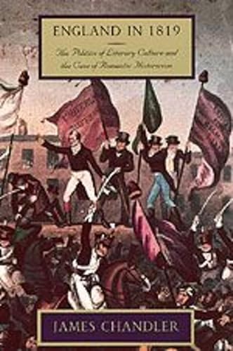 9780226101095: England in 1819 – The Politics of Literary Culture & the Case of Romantic Historicism (Paper): The Politics of Literary Culture and the Case of Romantic Historicism