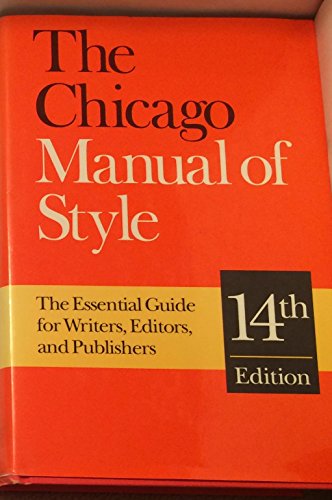 The Chicago Manual of Style