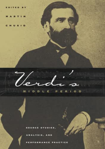 Beispielbild fr Verdi's Middle Period zum Verkauf von Blackwell's