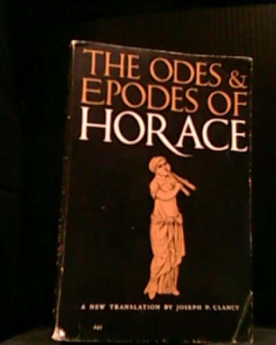 9780226106793: Odes and Epodes