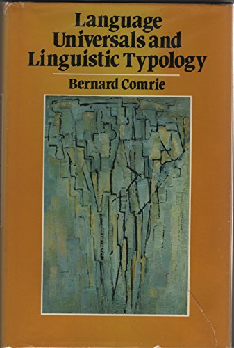 Language Universals and Linguistic Typology (9780226114347) by Comrie, Bernard