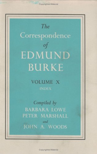9780226115627: The Correspondence of Edmund Burke V 10