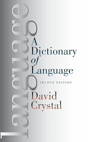 Beispielbild fr A Dictionary of Language zum Verkauf von Better World Books