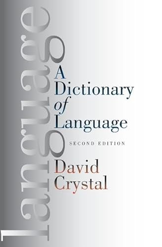 9780226122038: The Dictionary of Language