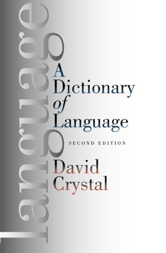 9780226122038: A Dictionary of Language