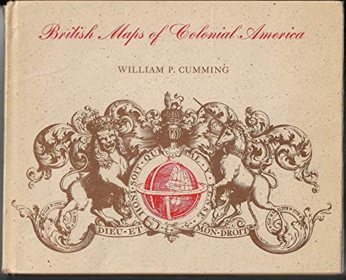 Imagen de archivo de British Maps of Colonial America a la venta por HPB-Ruby