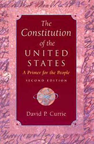 Imagen de archivo de The Constitution of the United States: A Primer for the People a la venta por SecondSale