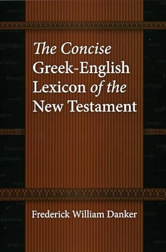 9780226136158: The Concise Greek-English Lexicon of the New Testament
