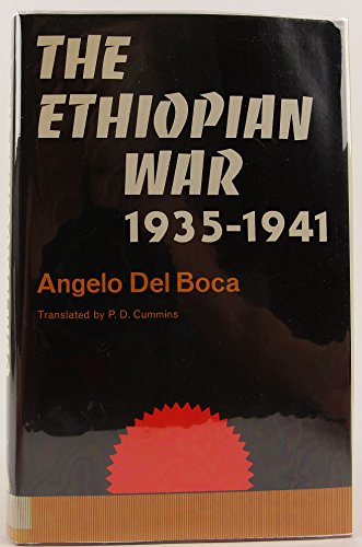 Stock image for Ethiopian War : Nineteen Thirty-Five to Nineteen Forty-One for sale by Better World Books