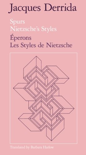 Beispielbild für Spurs: Nietzsche's Styles/Eperons: Les Styles de Nietzsche zum Verkauf von Wonder Book