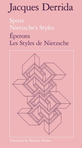 Imagen de archivo de Spurs Nietzsche's Styles - Eperons Les Styles De Nietzsche a la venta por Books From California